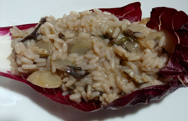 Risotto al radicchio 